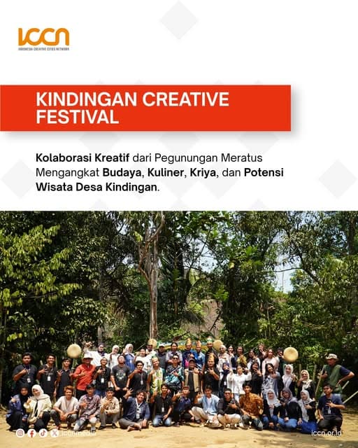 Kindingan Creative Festival: Kolaborasi Potensi Lokal dari Pegunungan Meratus